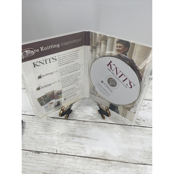 1996 -1997 INTERWEAVE KNITS MAGAZINE 5 Issues on CD Gloves Button Making Tams - Picture 10 of 10